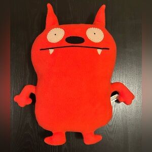 2012 DISCONTINUED Uglydoll Dave Darinko GUND 14” Red Plush Monster Stuffed